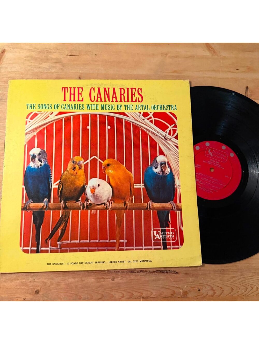 The Canaries - The Song of Canaries 33rpm VG+ VR21